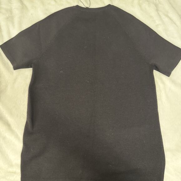 Theory Cashwear Wool Short Sleeve Sweater Men’s M NWT - Picture 7 of 7